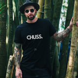 Load image into Gallery viewer, Chuss. (my a..) Statement T-shirt schwarz