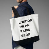 Laden Sie das Bild in den Galerie-Viewer, Bern (London, Milan, Paris) - Tragetasche Shopper