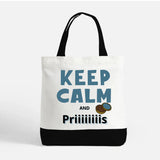 Laden Sie das Bild in den Galerie-Viewer, Keep calm and priiiis - Tragetasche Shopper