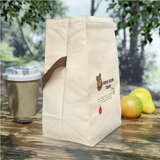 Load image into Gallery viewer, Brumm, Brumm, Brumm - Kinder Lunchtasche aus Canvas mit Riemen 100% Baumwolle