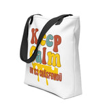 Laden Sie das Bild in den Galerie-Viewer, Keep calm un iss chäsfondü - Tragetasche Shopper