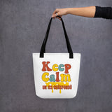 Load image into Gallery viewer, Keep calm un iss chäsfondü - Tragetasche Shopper