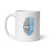 Load image into Gallery viewer, Aargau Identity Fingerabdruck Wappen Kanton Aargau - Statement Tasse/Becher