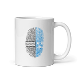 Load image into Gallery viewer, Aargau Identity Fingerabdruck Wappen Kanton Aargau - Statement Tasse/Becher