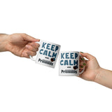 Laden Sie das Bild in den Galerie-Viewer, Keep calm and priiiiiiis - Lustige Tasse/Becher