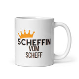 Laden Sie das Bild in den Galerie-Viewer, Scheffin vom Scheff - Lustige Tasse