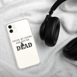 Afbeelding in Gallery-weergave laden, Design IPhone Handyhülle transparent mit coolem Spruch - Männer Frauen